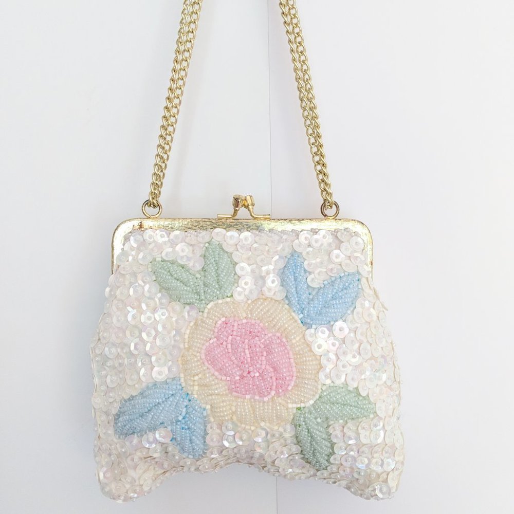 LA REGALE Vintage 1960's Hand Made Evening Bag